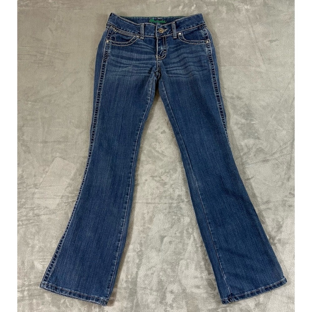 Wrangler Women's Boot Cut Jeans - Dark Blue